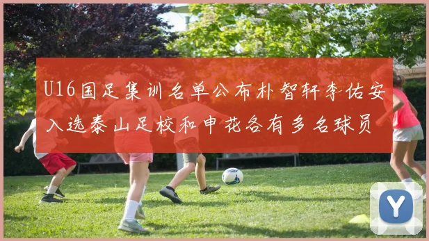 U16国足集训名单公布朴智轩李佑安入选泰山足校和申花各有多名球员参与